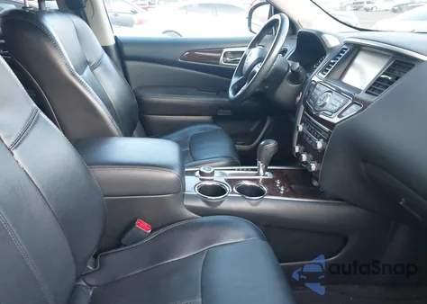 2014 Nissan Pathfinder Platinum z USA, uszkodzony, nr VIN 5N1AR2MM2EC735695